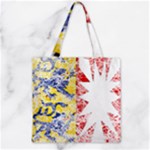 Coat Of Arms Of Schleswig Holstein Zipper Grocery Tote Bag