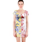 Coat Of Arms Of Schleswig Holstein Short Sleeve Bodycon Dress