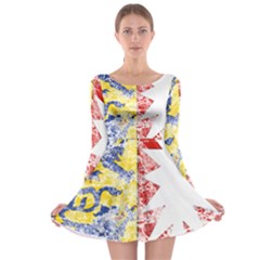 Long Sleeve Skater Dress 