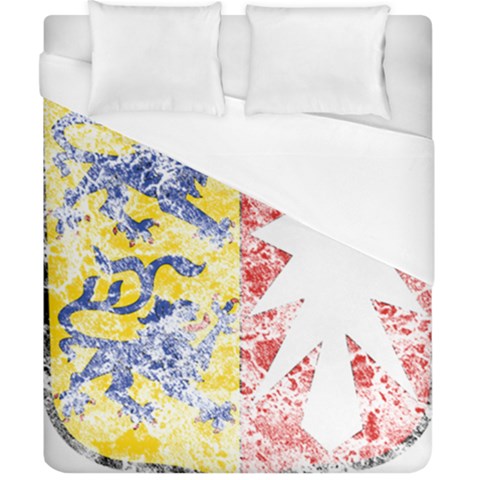 Coat Of Arms Of Schleswig Holstein Duvet Cover (California King Size) from ArtsNow.com