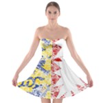 Coat Of Arms Of Schleswig Holstein Strapless Bra Top Dress