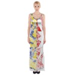 Coat Of Arms Of Schleswig Holstein Maxi Thigh Split Dress
