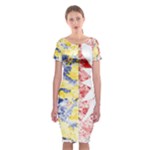 Coat Of Arms Of Schleswig Holstein Classic Short Sleeve Midi Dress