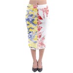 Coat Of Arms Of Schleswig Holstein Midi Pencil Skirt