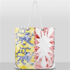 Full Print Rope Handle Tote (Large) 