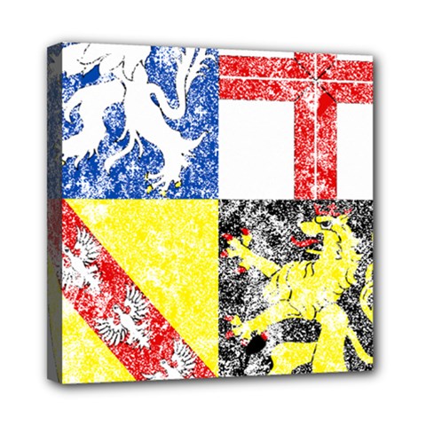 Coa De Saarland Mini Canvas 8  x 8  (Stretched) from ArtsNow.com