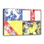 Coa De Saarland Canvas 18  x 12  (Stretched)