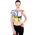 Coa De Saarland Crew Neck Crop Top