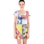 Coa De Saarland Short Sleeve Bodycon Dress