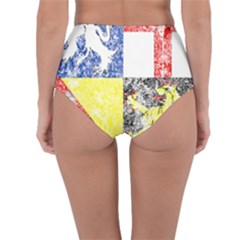 Reversible High-Waist Bikini Bottoms 