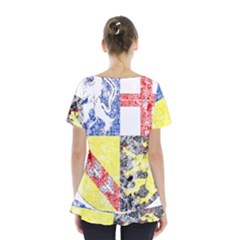 Skirt Hem Sports Top 