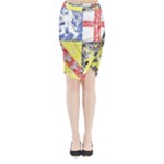 Coa De Saarland Midi Wrap Pencil Skirt