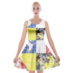 Coa De Saarland Velvet Skater Dress