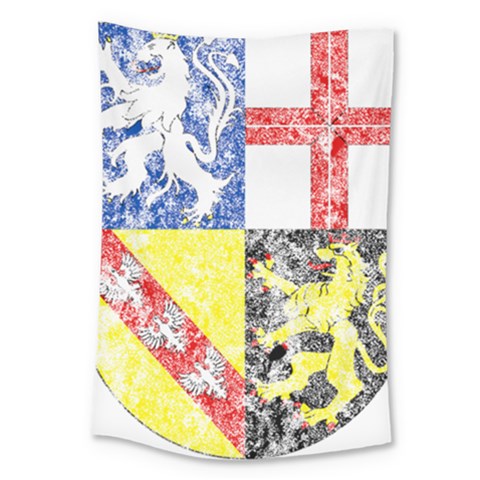 Coa De Saarland Large Tapestry from ArtsNow.com
