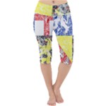 Coa De Saarland Lightweight Velour Cropped Yoga Leggings