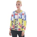 Coa De Saarland Velour Zip Up Jacket