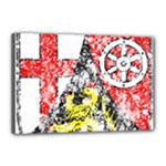 Coat Of Arms Of Rhineland Palatinate Canvas 18  x 12  (Stretched)