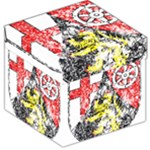 Coat Of Arms Of Rhineland Palatinate Storage Stool 12 