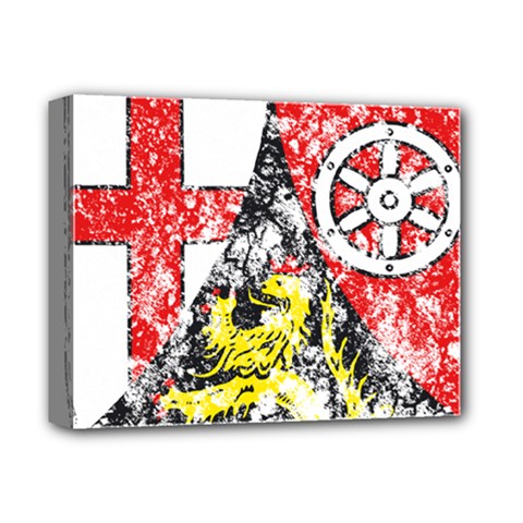 Coat Of Arms Of Rhineland Palatinate Deluxe Canvas 14  x 11  (Stretched) from ArtsNow.com