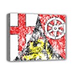 Coat Of Arms Of Rhineland Palatinate Deluxe Canvas 14  x 11  (Stretched)