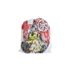 Coat Of Arms Of Rhineland Palatinate Drawstring Pouch (Small)