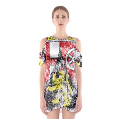 Shoulder Cutout One Piece Dress 