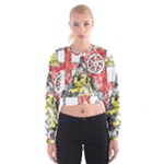 Coat Of Arms Of Rhineland Palatinate Cropped Sweatshirt