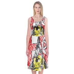 Coat Of Arms Of Rhineland Palatinate Midi Sleeveless Dress from ArtsNow.com