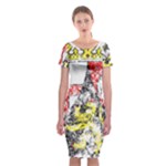 Coat Of Arms Of Rhineland Palatinate Classic Short Sleeve Midi Dress