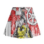Coat Of Arms Of Rhineland Palatinate Mini Flare Skirt