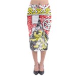 Coat Of Arms Of Rhineland Palatinate Midi Pencil Skirt