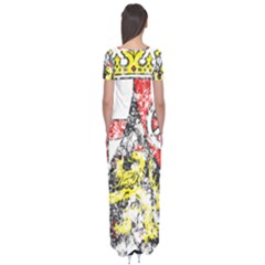 Short Sleeve Maxi Dress 