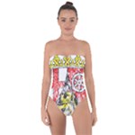 Coat Of Arms Of Rhineland Palatinate Tie Back One Piece Swimsuit