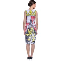 Sleeveless Velvet Midi Dress 