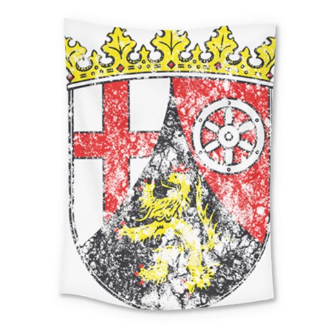 Coat Of Arms Of Rhineland Palatinate Medium Tapestry from ArtsNow.com
