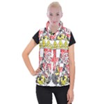 Coat Of Arms Of Rhineland Palatinate Women s Button Up Vest