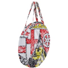 Giant Round Zipper Tote 