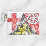 Coat Of Arms Of Rhineland Palatinate Canvas Cosmetic Bag (Medium)