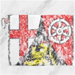 Coat Of Arms Of Rhineland Palatinate Canvas Cosmetic Bag (XXXL)