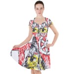 Coat Of Arms Of Rhineland Palatinate Cap Sleeve Midi Dress