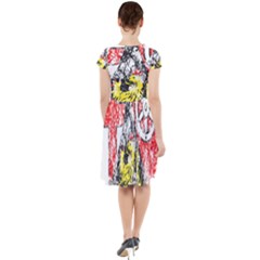 Cap Sleeve Midi Dress 