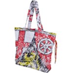 Coat Of Arms Of Rhineland Palatinate Drawstring Tote Bag