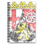 Coat Of Arms Of Rhineland Palatinate 5.5  x 8.5  Notebook