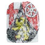 Coat Of Arms Of Rhineland Palatinate Drawstring Pouch (XXXL)