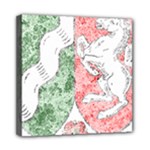 Coat Of Arms Of North Rhine Westfalia Mini Canvas 8  x 8  (Stretched)