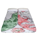 Coat Of Arms Of North Rhine Westfalia Fitted Sheet (King Size)