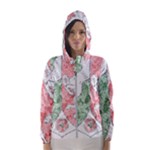 Coat Of Arms Of North Rhine Westfalia Women s Hooded Windbreaker