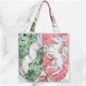 Zipper Grocery Tote Bag 