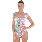 Coat Of Arms Of North Rhine Westfalia Short Sleeve Leotard 