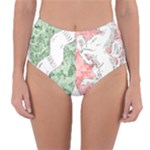 Coat Of Arms Of North Rhine Westfalia Reversible High-Waist Bikini Bottoms